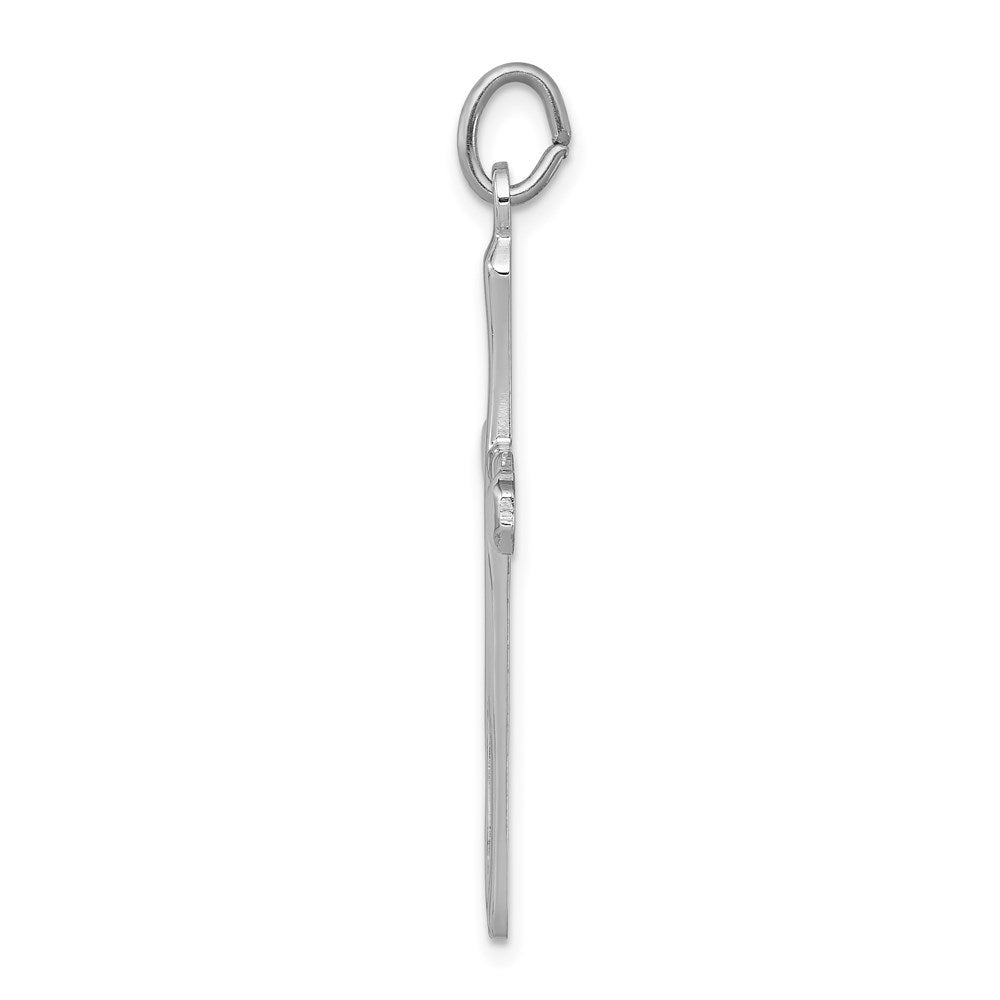 Sterling Silver Vermeil Nail Cross Pendant, view 2 of 4