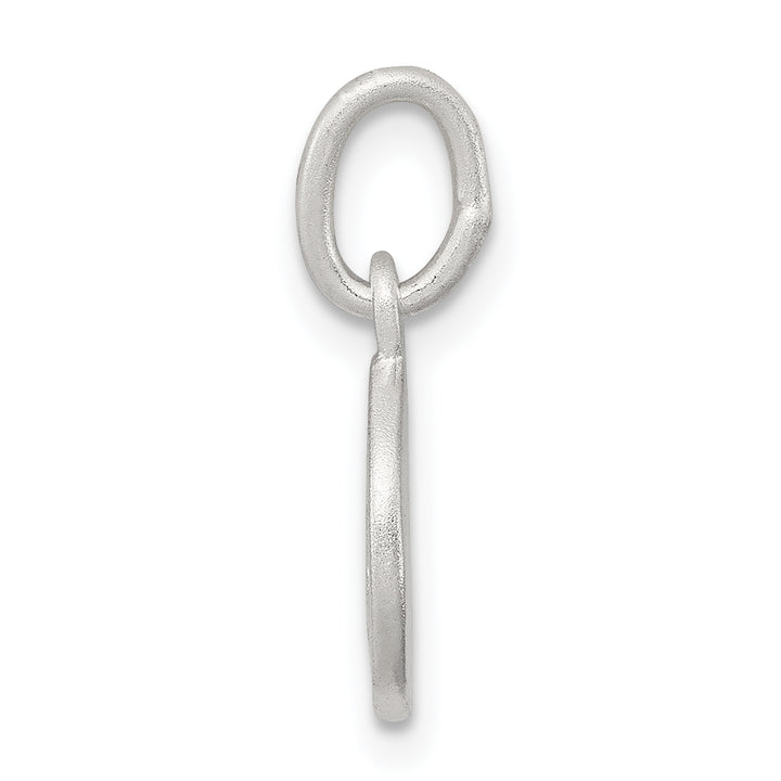 Sterling Silver D/C Cherub Disk Charm