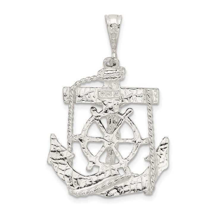 Sterling Silver Mariner Cross Pendant