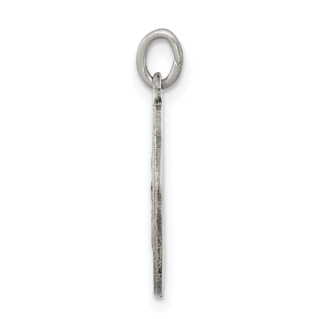 Sterling Silver Antiqued Divino Nino Medal (Divine Infant Jesus)