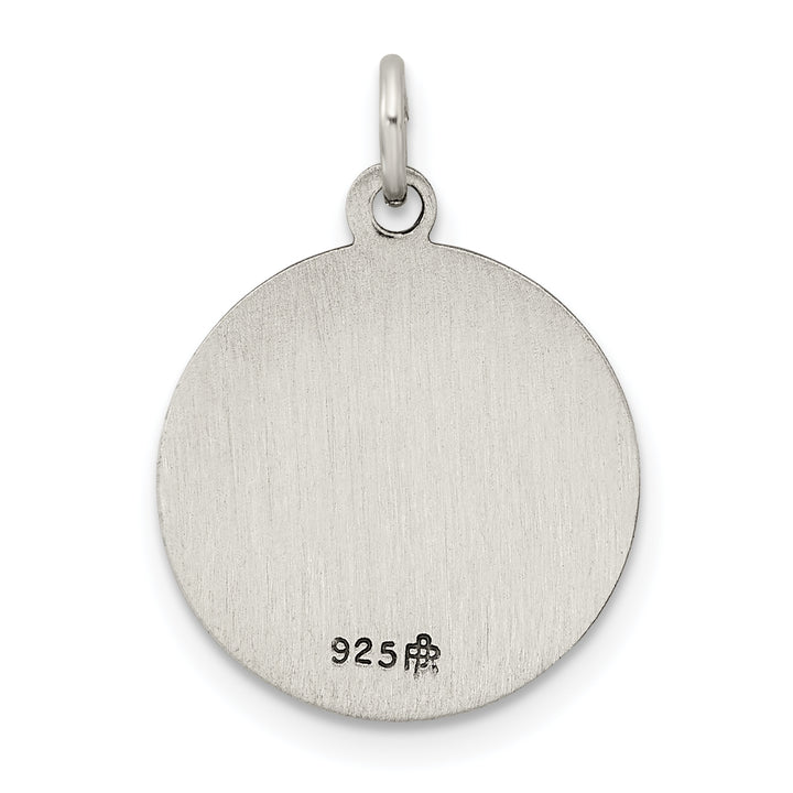 Sterling Silver Antiqued Divino Nino Medal (Divine Infant Jesus)