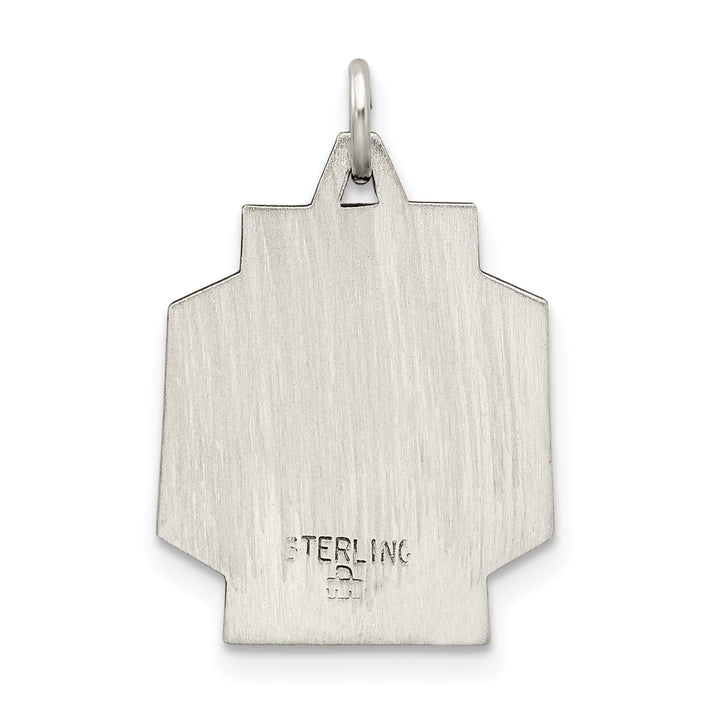 Sterling Silver Antiqued Ecce Homo Charm