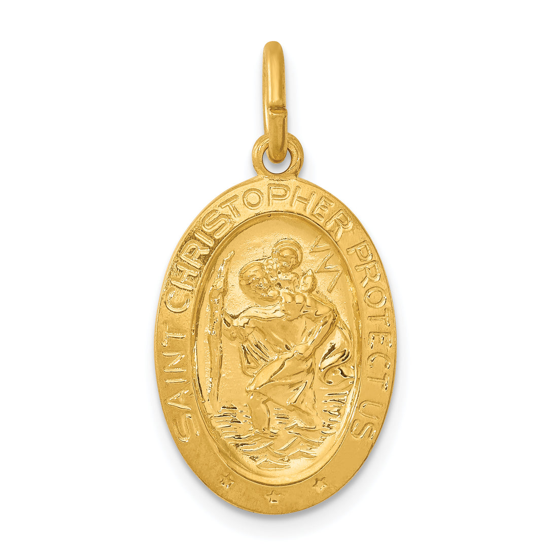 Sterling Silver Saint Christopher Medal
