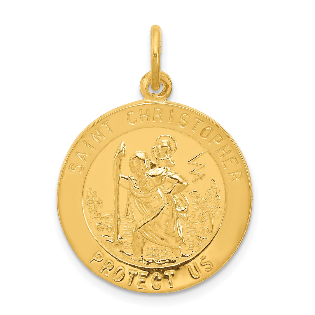 Sterling Silver St. Christopher Medal