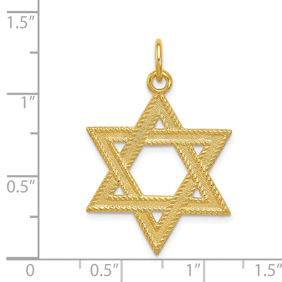 Sterling Silver Star of David Pendant