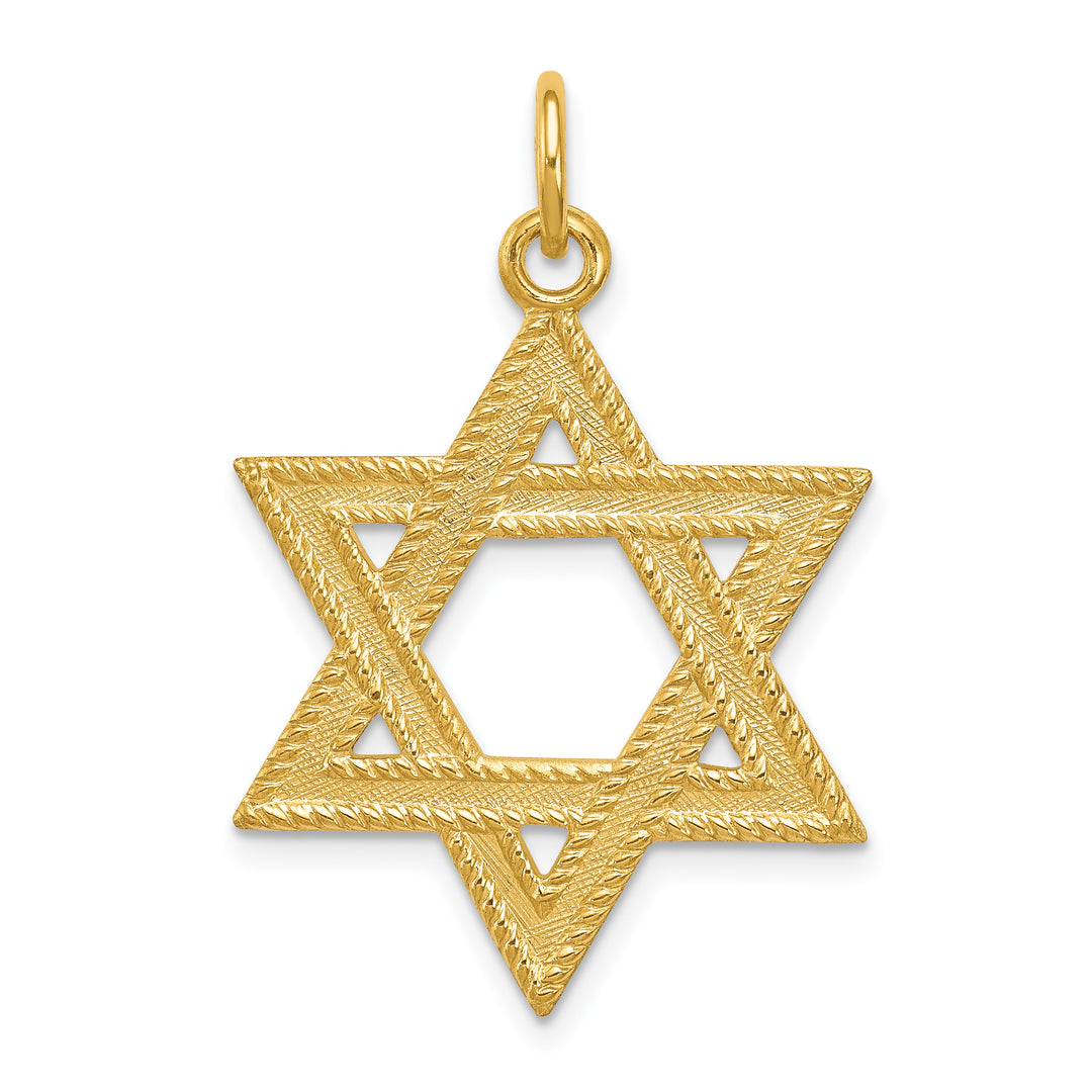 Sterling Silver Star of David Pendant