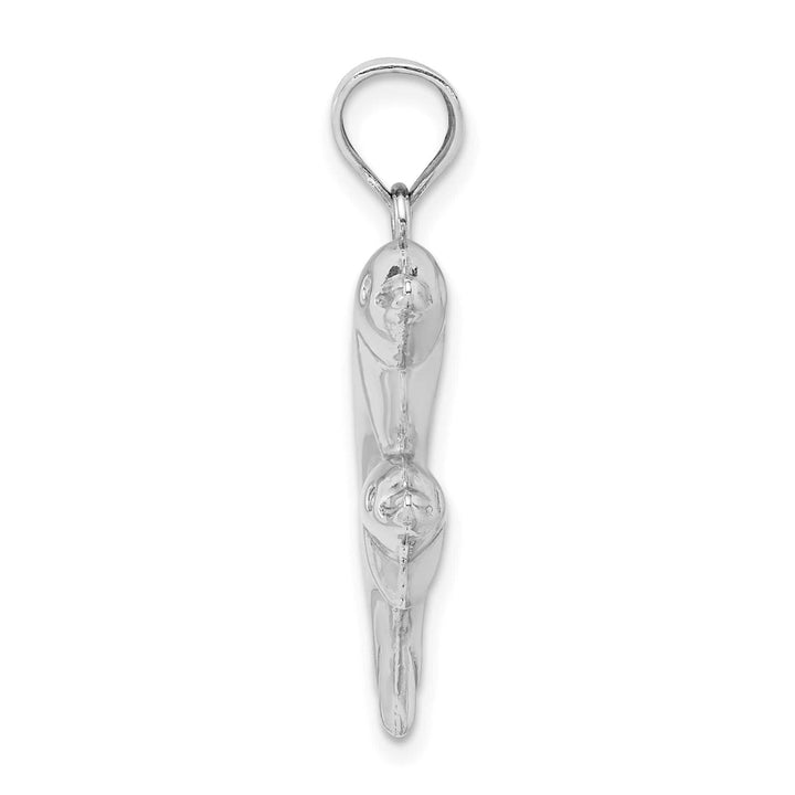 Sterling Silver Dolphins Pendant
