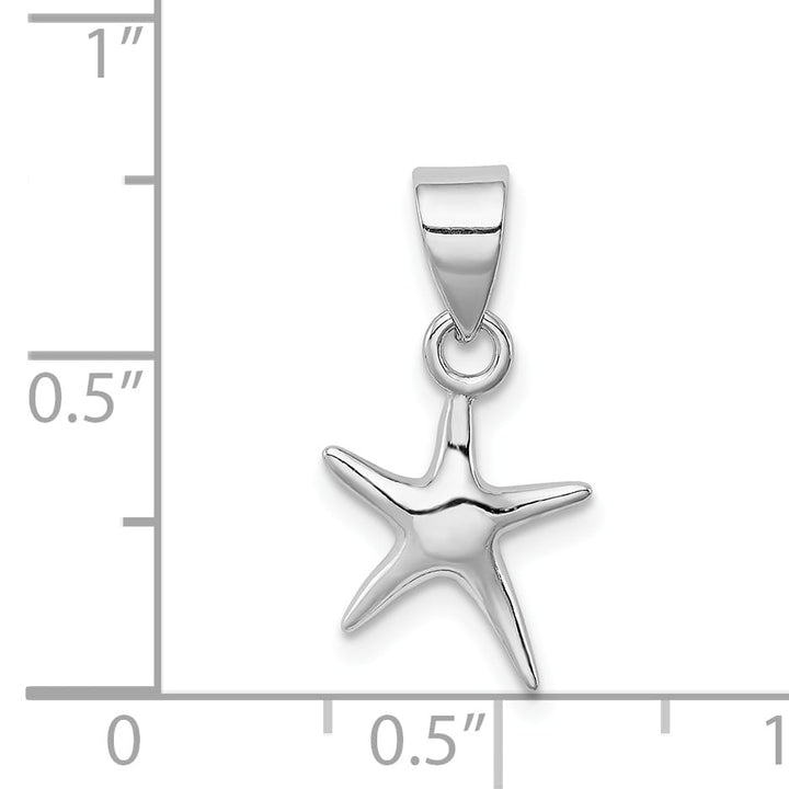 Sterling Silver Starfish Pendant