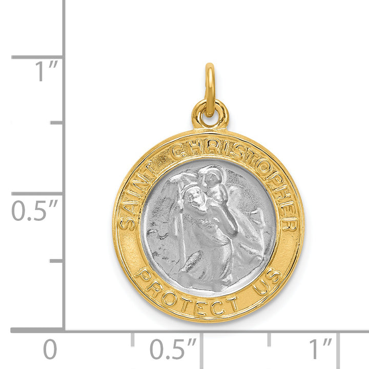 Sterling Silver and St. Christopher Medal