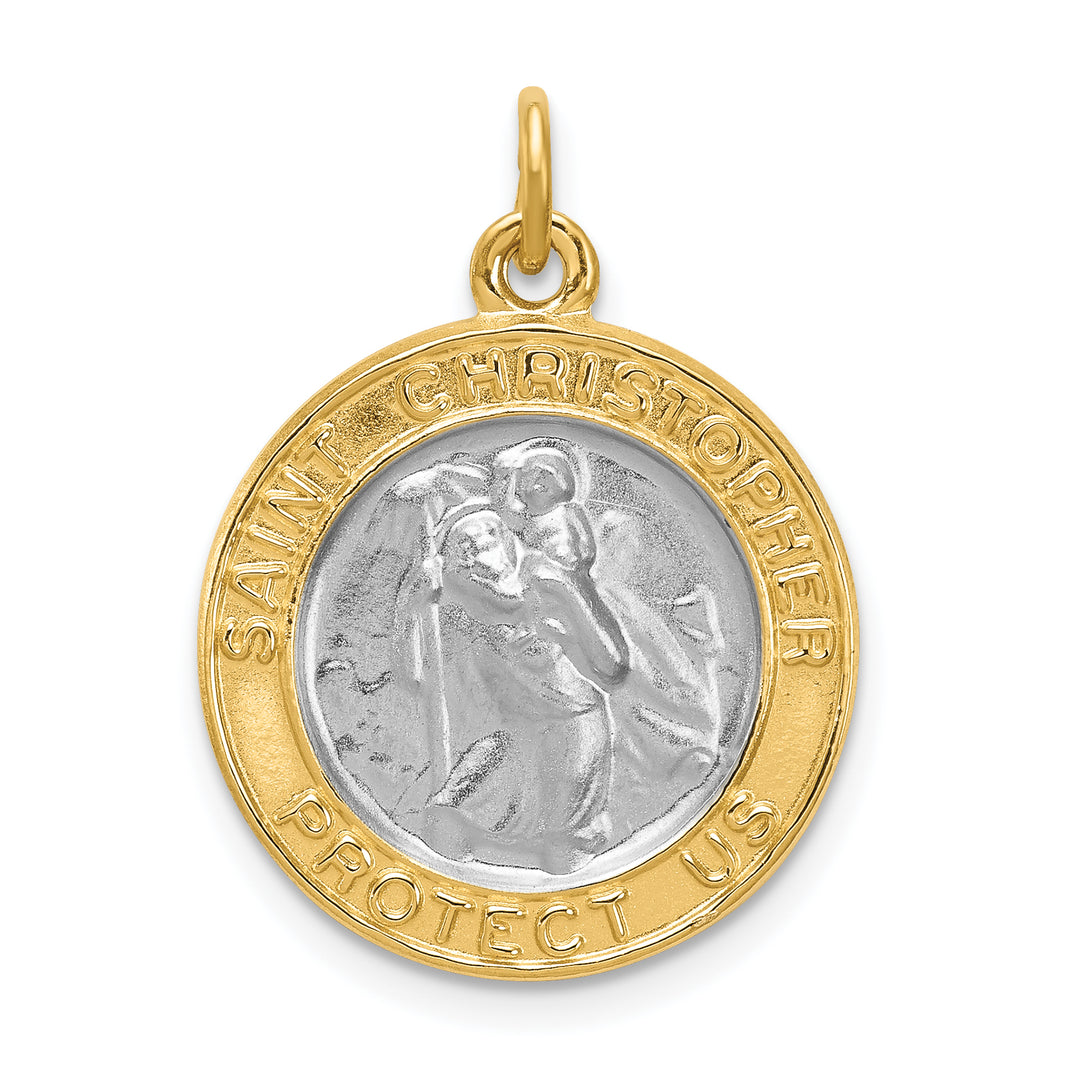 Sterling Silver and St. Christopher Medal