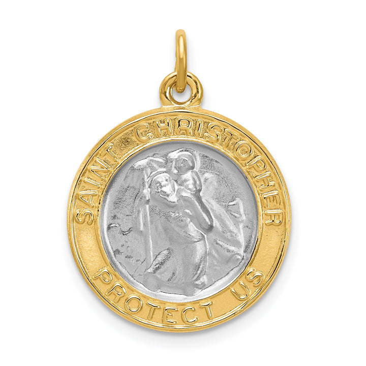 Sterling Silver and St. Christopher Medal