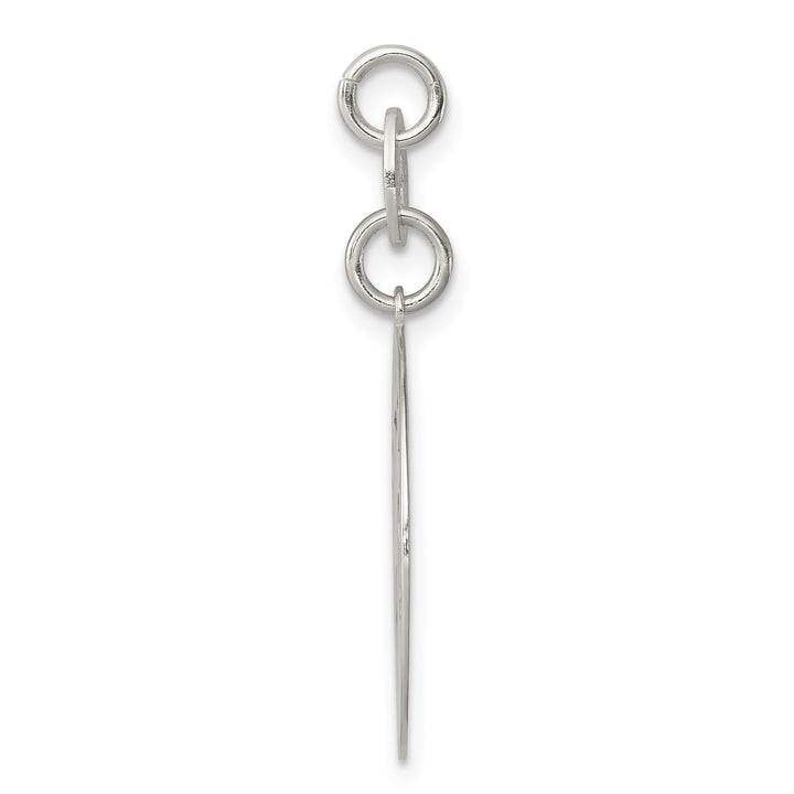 Sterling Silver Polished Confirmation Dove Charm
