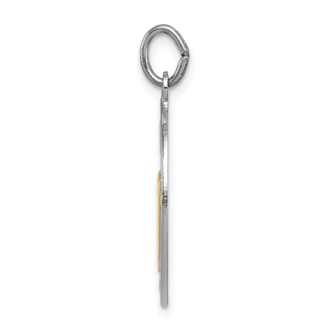 Sterling Silver and Polished Mizpah 2-piece Penda