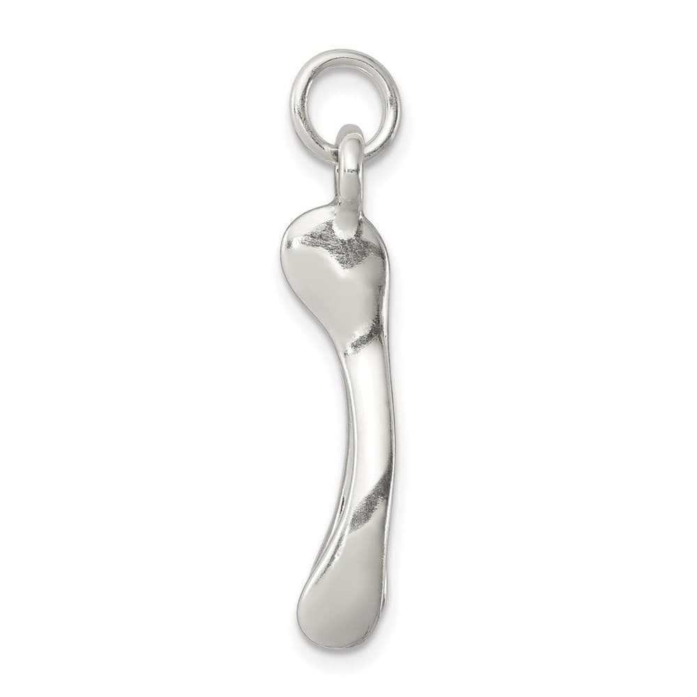 Lovely Rita's Pendants & Charms Sterling Silver Antiqued Wishbone Charm