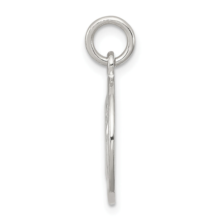 Sterling Silver Polished and Textured Small Raphael Angel Pendant