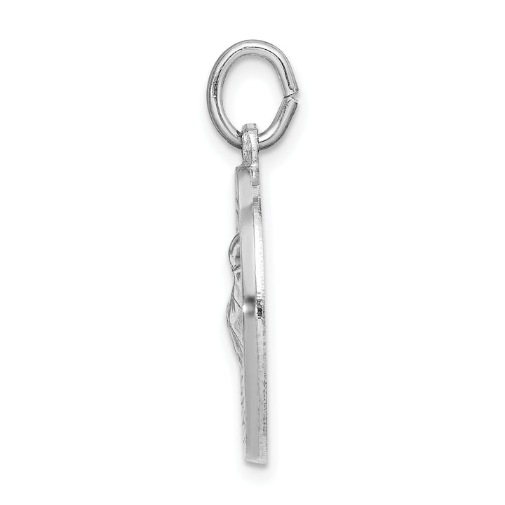 Sterling Silver Spanish St. Anthony Medal Pendant