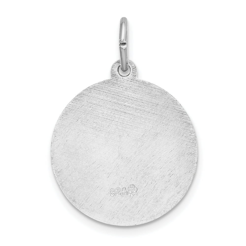 Sterling Silver Spanish St. Anthony Medal Pendant