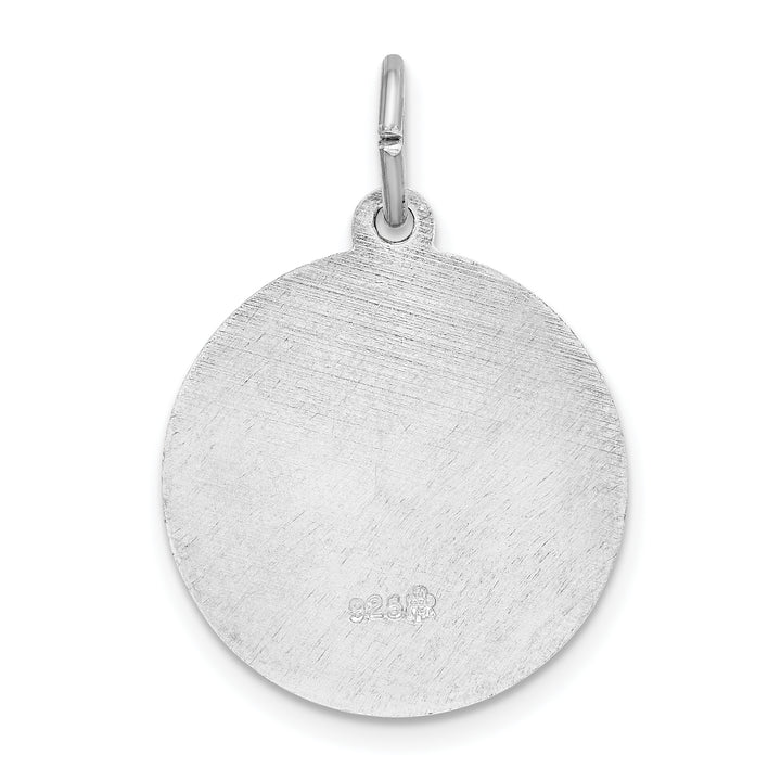 Sterling Silver Spanish St. Anthony Medal Pendant