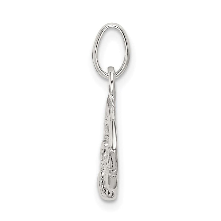 Lovely Rita's Pendants & Charms Sterling Silver Polished Claddagh Charm