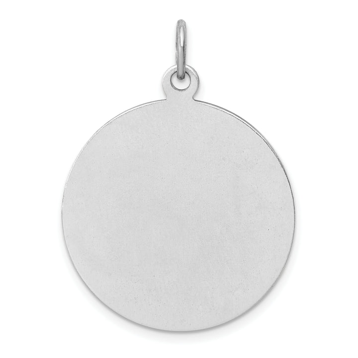 Sterling Silver Enamel St. Christopher Medal
