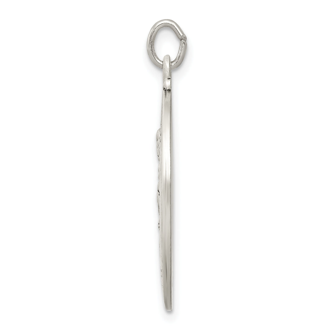 Sterling Silver Antiqued St. Joseph Medal