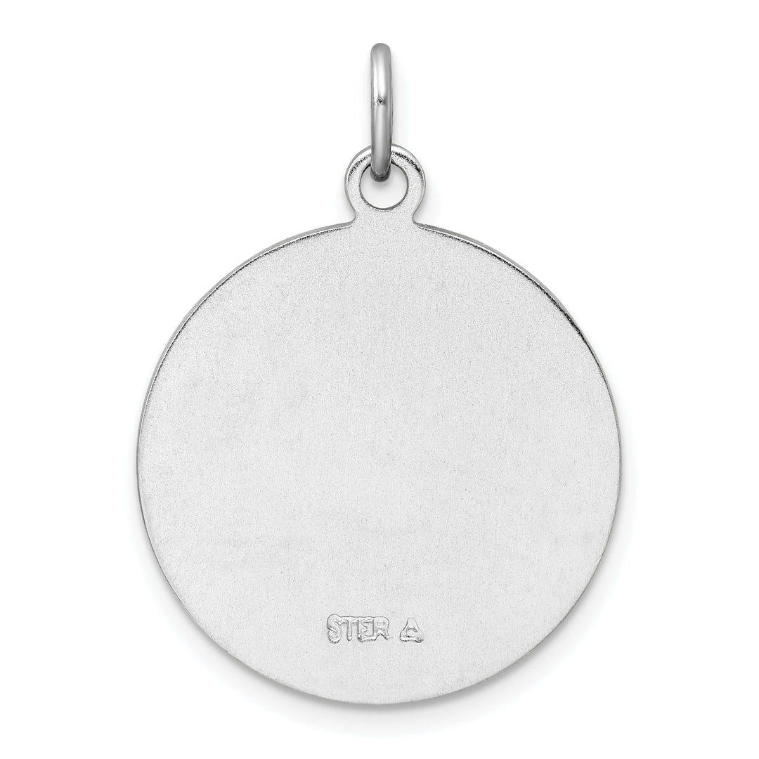 Sterling Silver and Gold-tone St. Anthony Medal Pendant