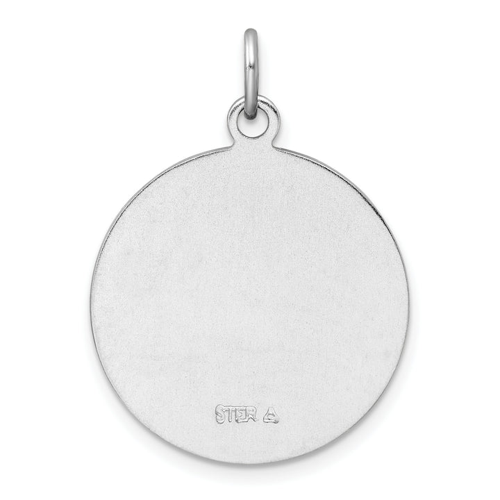 Sterling Silver and Gold-tone St. Anthony Medal Pendant