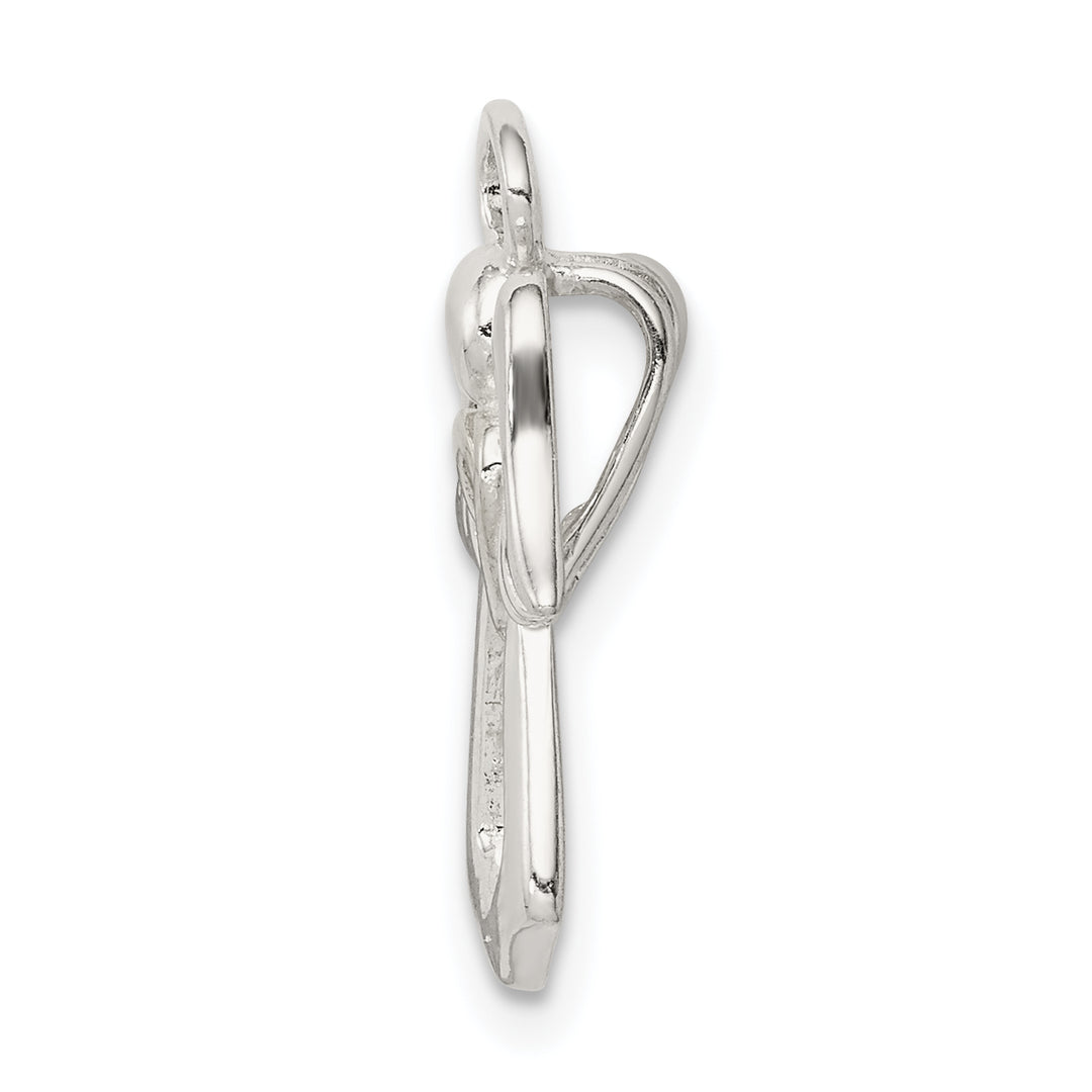 Sterling Silver and Gold-tone Angel Chain Slide