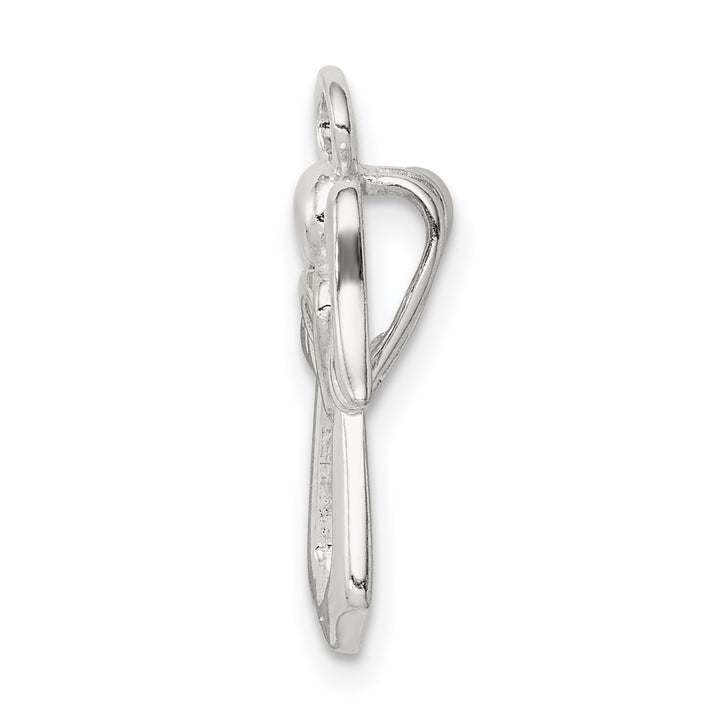 Sterling Silver and Gold-tone Angel Chain Slide