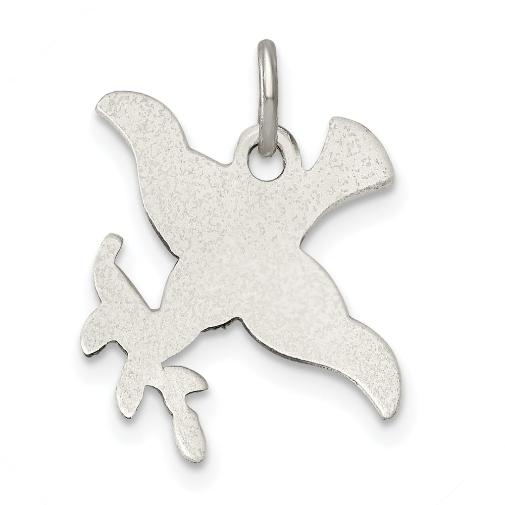 Sterling Silver Antiqued D.C. Bird Pendant