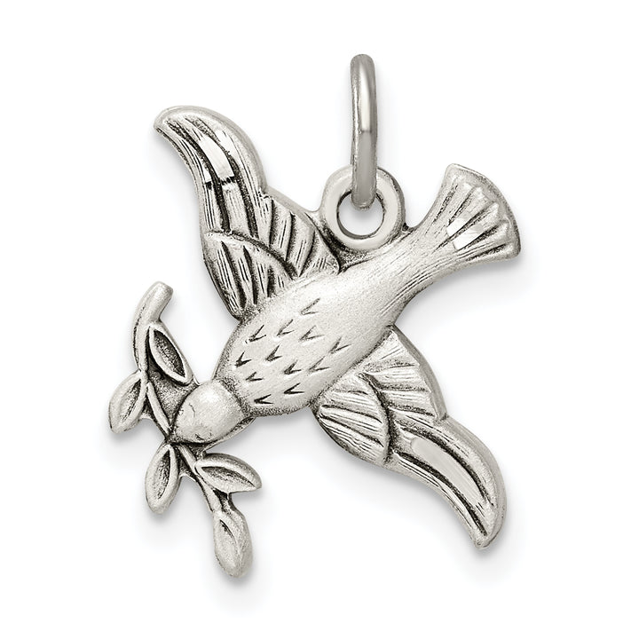 Sterling Silver Antiqued D.C. Bird Pendant