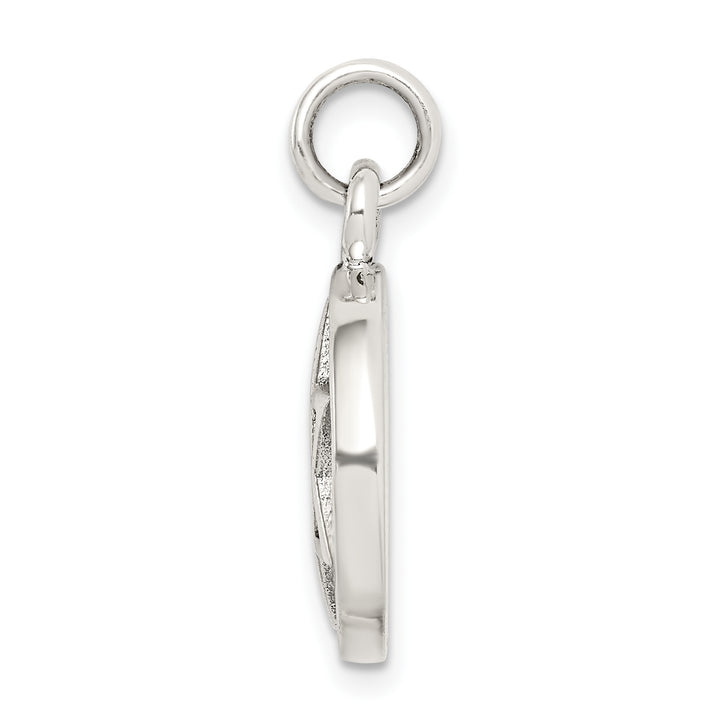 Sterling Silver Antiqued Star of David Pendant
