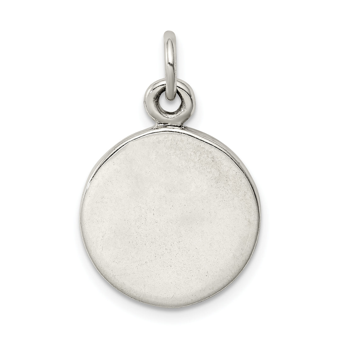 Sterling Silver Antiqued Star of David Pendant