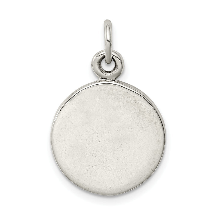 Sterling Silver Antiqued Star of David Pendant