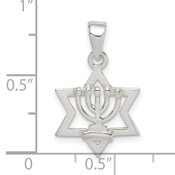 Sterling Silver Star of David Pendant