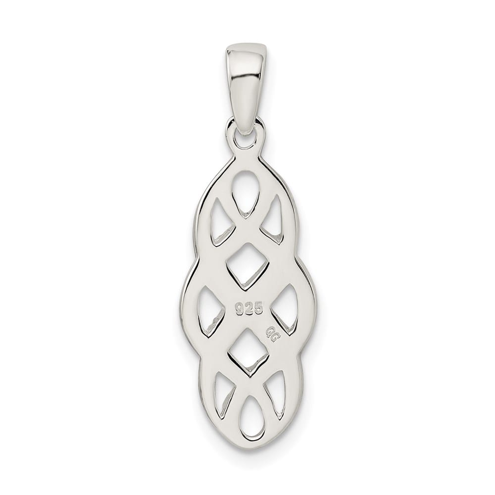 Lovely Rita's Pendants & Charms Sterling Silver 10.07mm Polished Celtic Pendant