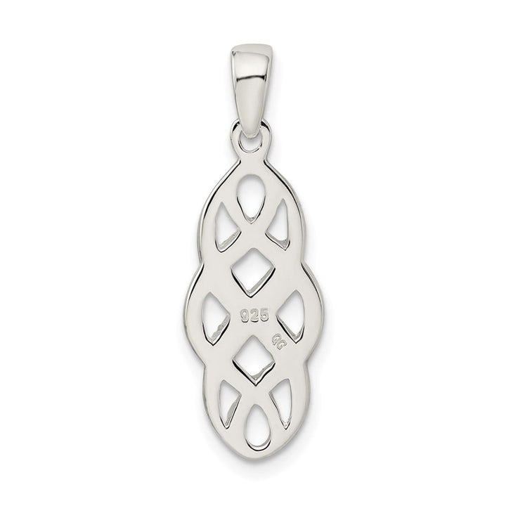 Lovely Rita's Pendants & Charms Sterling Silver 10.07mm Polished Celtic Pendant