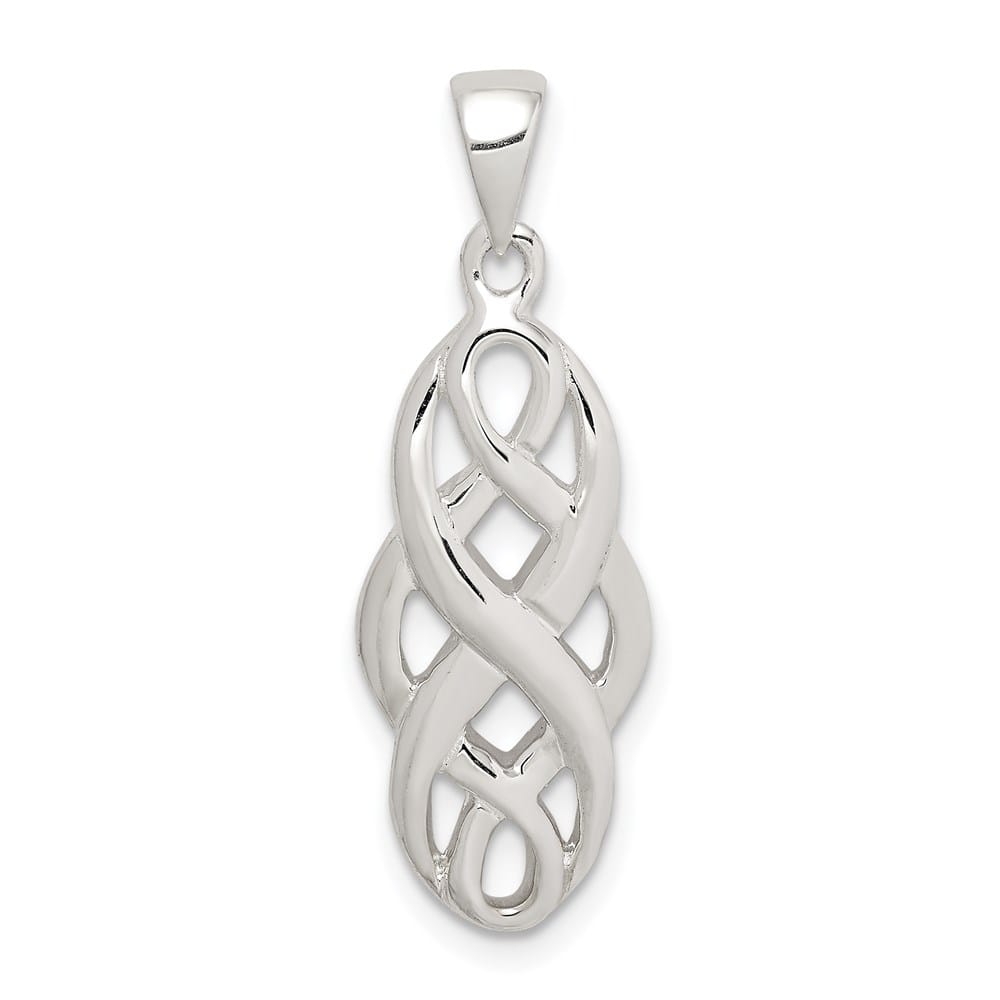 Lovely Rita's Pendants & Charms Sterling Silver 10.07mm Polished Celtic Pendant