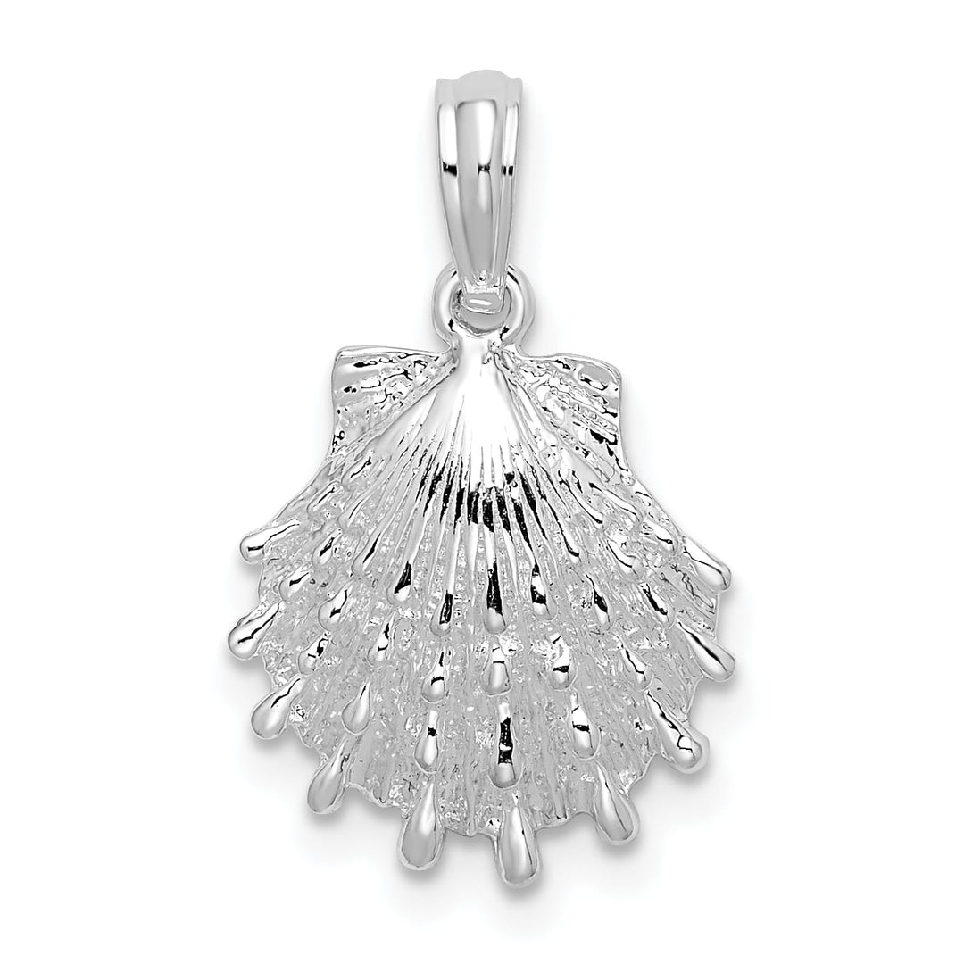 Sterling Silver Lions Paw Shell Pendant