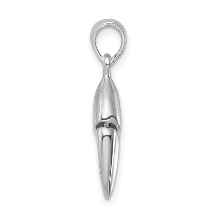 Sterling Silver 3D Moveable Lobster Claw Pendant