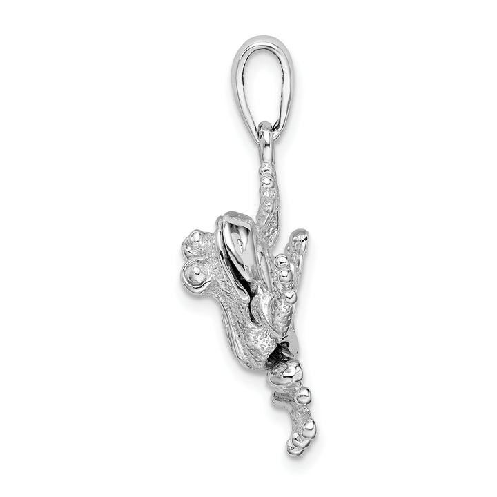 Sterling Silver Bug Eyed Frog Pendant