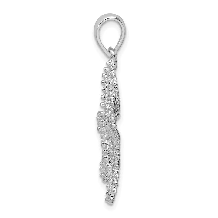 Sterling Silver Pierced Starfish Pendant