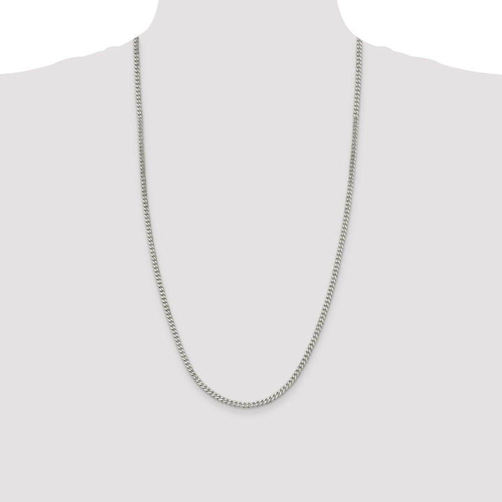 Sterling Silver 3.5mm Curb Chain