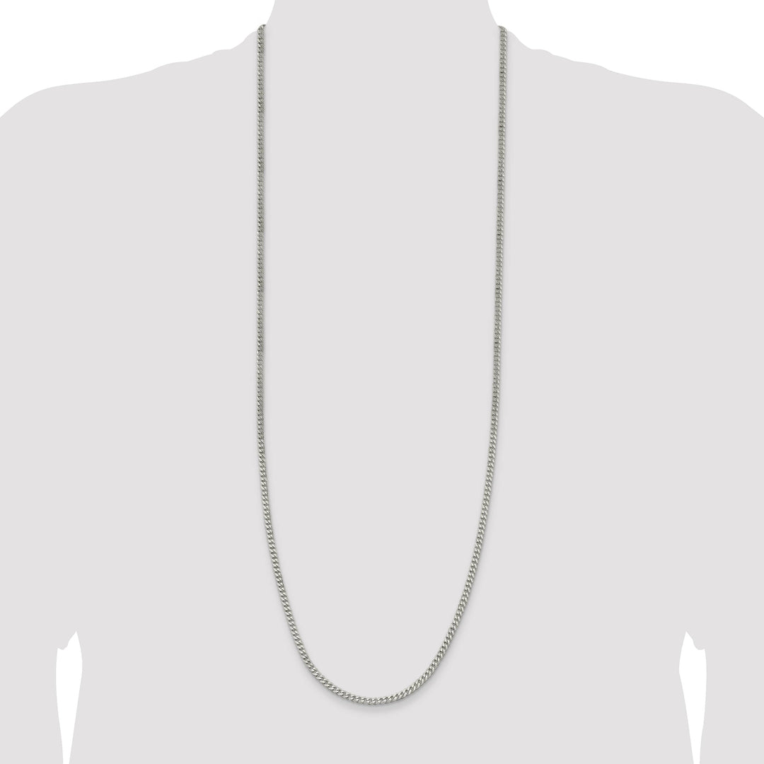 Sterling Silver 3.5mm Curb Chain