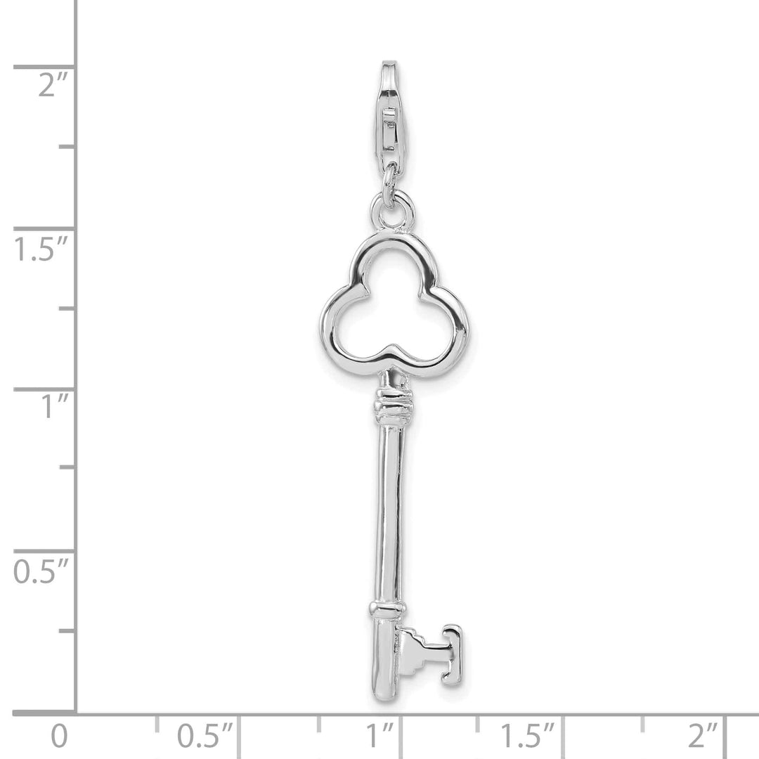 Sterling Silver Key Charm