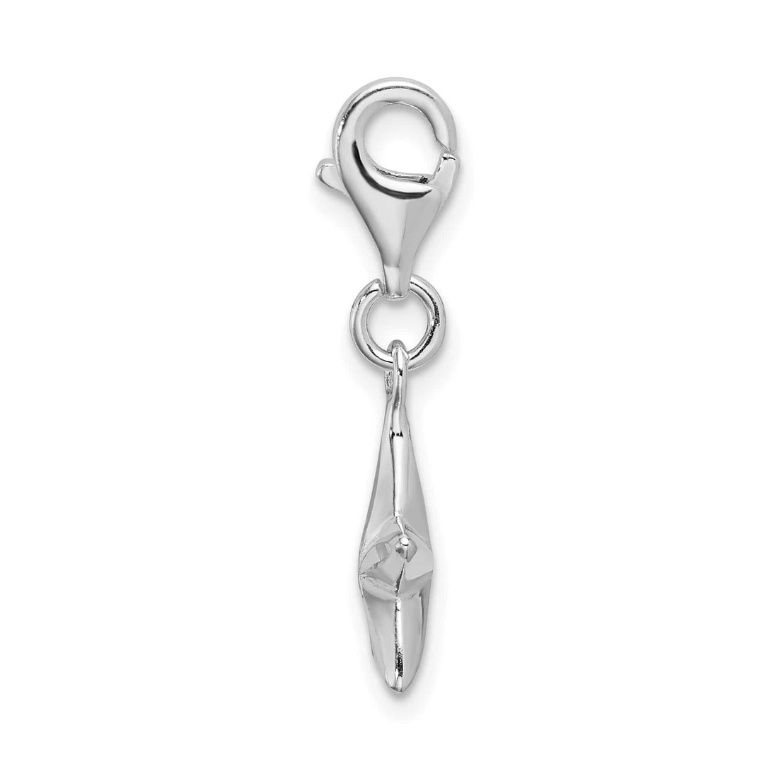 Sterling Silver 3-D D.C. Star Charm