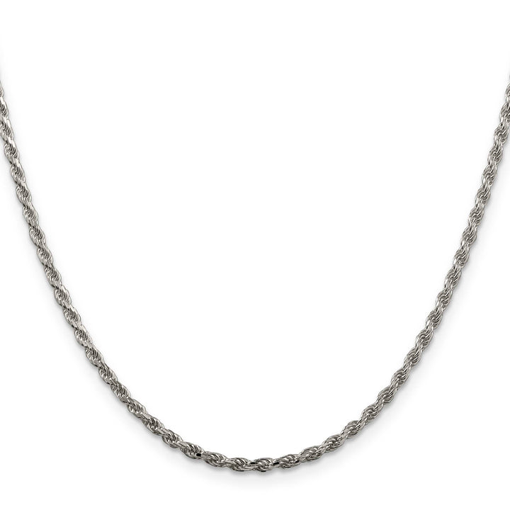 Sterling Silver 2.25mm D.C. Rope Chain