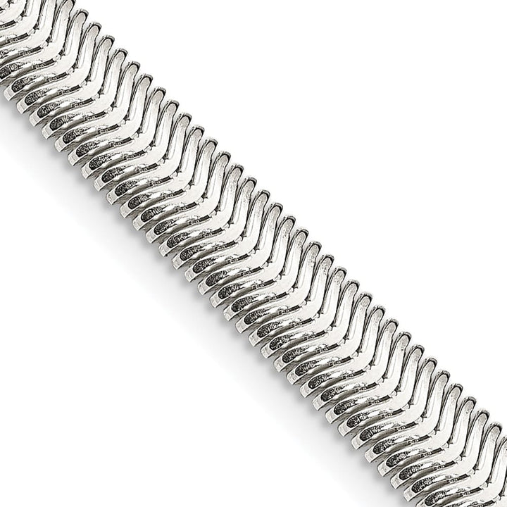 Lovely Rita's Chains Sterling Silver 6.25mm Flat Oval Snake Chain