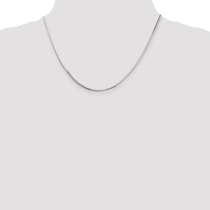 Lovely Rita's Chains Sterling Silver 1.65mm Octagonal Snake Chain