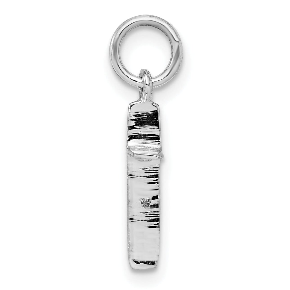 Sterling Silver Polished Cross Pendant